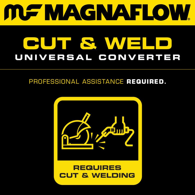 MagnaFlow Universal Catalytic Converter 2 inch T2 Rear