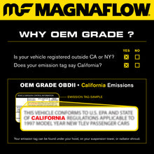 Load image into Gallery viewer, MagnaFlow Direct Fit Catalytic Converter 07-08 Escalade 6.2 Driver Side OEM