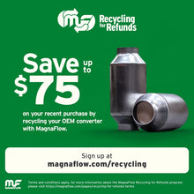 Load image into Gallery viewer, MagnaFlow Universal Catalytic Converter 2.25 inch T2 Rear