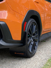 Load image into Gallery viewer, Rally Armor 22-25 Subaru WRX Black UR Mud Flap w/Orange Logo