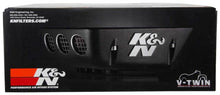 Load image into Gallery viewer, K&amp;N Street Metal Intake System for 01-16 Harley-Davidson Softail/Dyna - Shaker Black