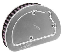 Load image into Gallery viewer, K&amp;N Replacement Unique Air Filter 6.625in L x 4.75in W x 1.625in H with 1 Flange for Harley-Davidson