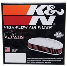Load image into Gallery viewer, K&amp;N Textured Black Replacement Air Filter 2015 Harley-Davidson XG500 Street