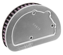 Load image into Gallery viewer, K&amp;N Replacement Unique Air Filter 6.625in L x 4.75in W x 1.625in H with 1 Flange for Harley-Davidson