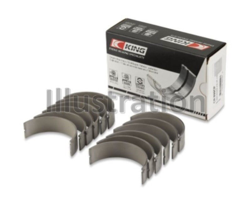 King Engine Bearings Nissan VQ35HR/VQ37HR Connecting Rod Bearing Set - Size +0.25mm