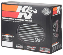 Load image into Gallery viewer, K&amp;N Street Metal Intake System for 12-16 Harley-Davidson Road King 103cl Side Draft Touring